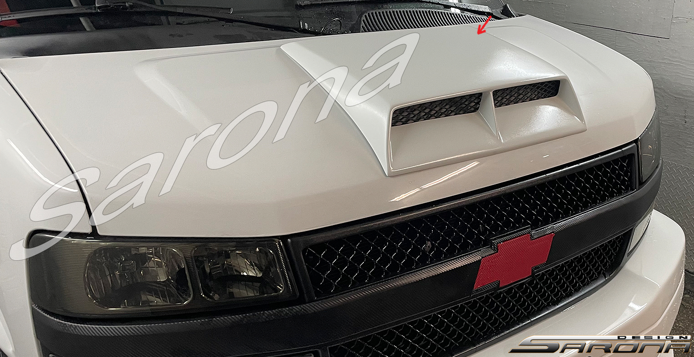 Custom Chevy Express Van  All Styles Hood Scoop (2003 - 2026) - $390.00 (Part #CH-015-HS)